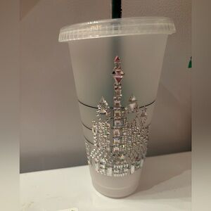 Starbucks Disney castle reusable cup
